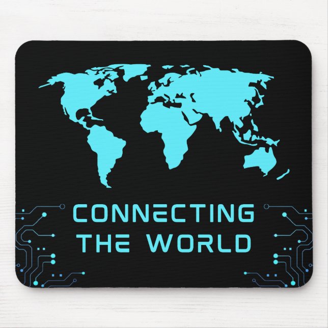 Mousepad Conectando o mundo  (Frente)