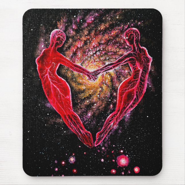 Mousepad Conexão de almas gêmeas (Frente)