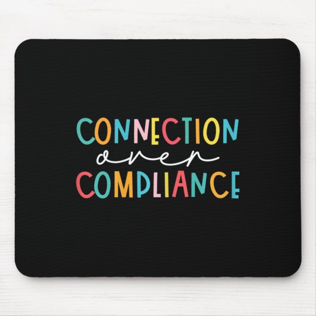 Mousepad Conexão de Integridade sobre a Consciência do Auti (Frente)