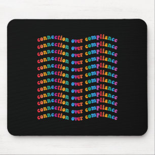 Mousepad Conexão sobre o Autismo de Conformidade Consciênci