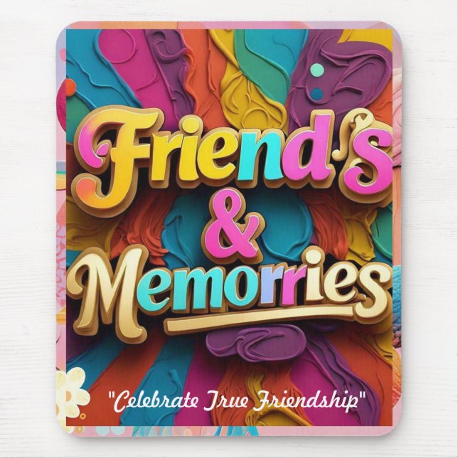 Mousepad "Conexões Vibrantes" (Frente)