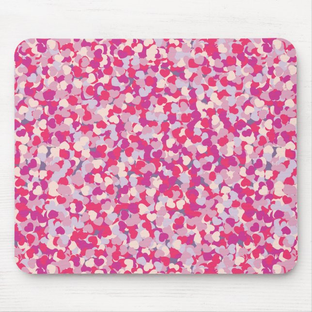 Mousepad Confetti2 Cardíaco Multicolorido (Frente)