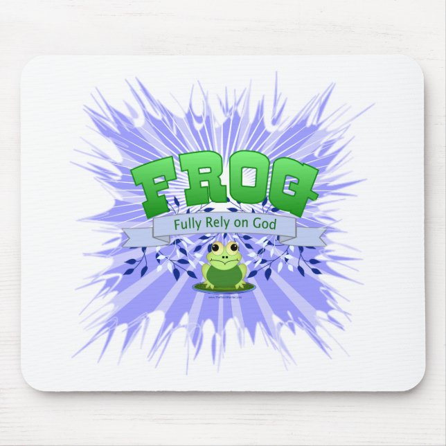 Mousepad Confie em Deus (Frente)