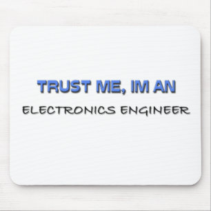 Mousepad Confie em mim, sou um Engenheiro Eletrônicos