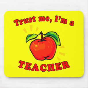 Mousepad Confie que eu mim é produtos de um professor