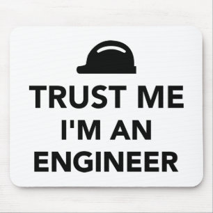Mousepad Confie que eu mim é um engenheiro
