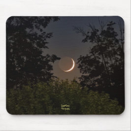 Mousepad Configuração da Lua Crescente