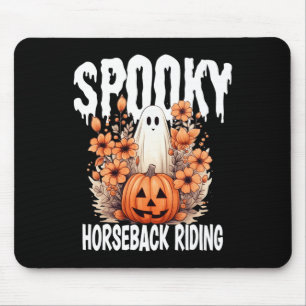 Mousepad Confronto com Horseback Andando na Família Hallowe