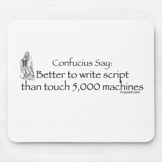 Mousepad Confucious (Frente)