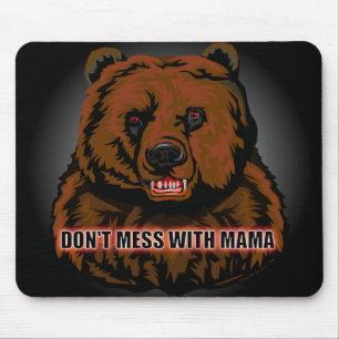 Mousepad CONFUSÃO T de DON de " COM MAMA - tapete do rato