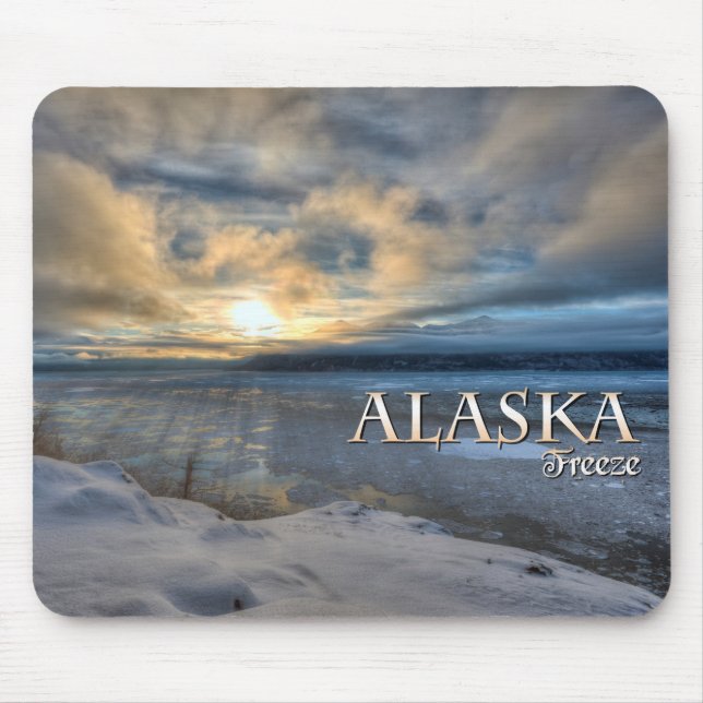 Mousepad Congelamento do Alasca (Frente)