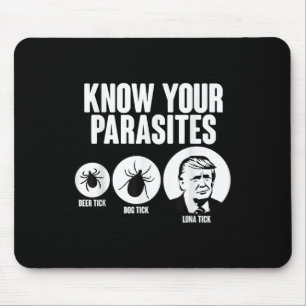 Mousepad Conheça Seus Parasitas Cachorros Dick Tick Donal E