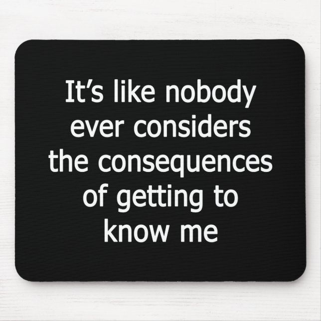 Mousepad Conhecendo-me (Frente)