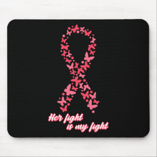 Mousepad Conhecer cancer Sua Luta É Minha Fama De Luta