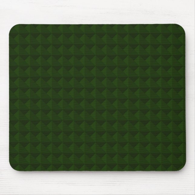 Mousepad Coniferous green, solid, geometric . (Frente)