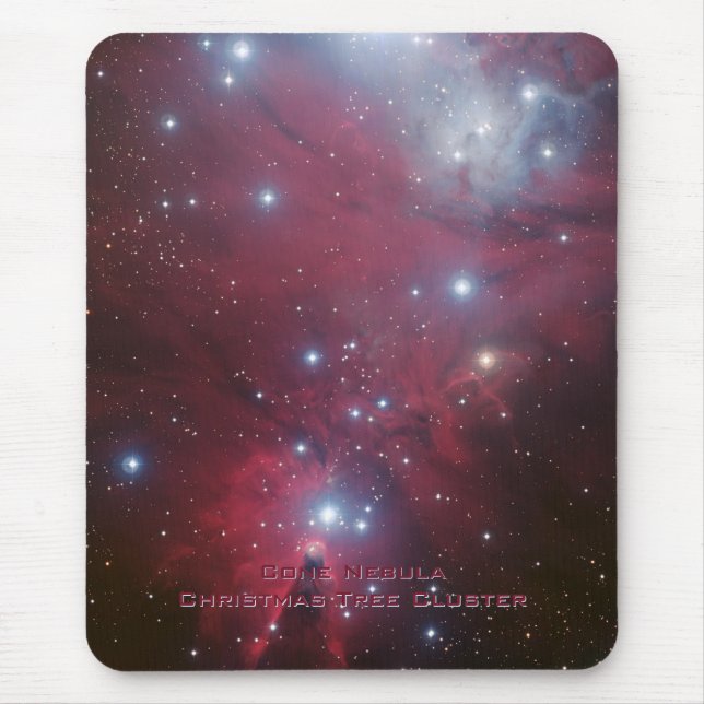 Mousepad Conjunto da árvore de Natal - NGC 2264 (Frente)