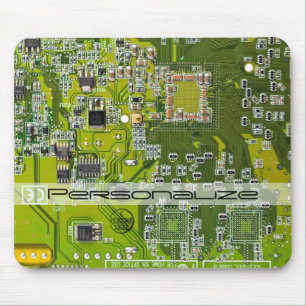 Mousepad Conjunto de circuito impresso Circuito verde PCB C