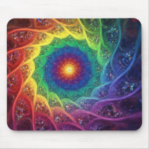 Mousepad Conjunto de Julia Fractal Com Estilo de Cata-Vento