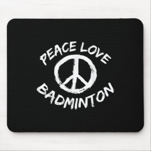 Mousepad Conjunto de Roupas com Frase Paz Amor Shuttle Paz 