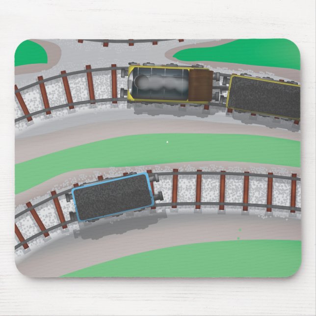 Mousepad Conjunto de Trem (Frente)