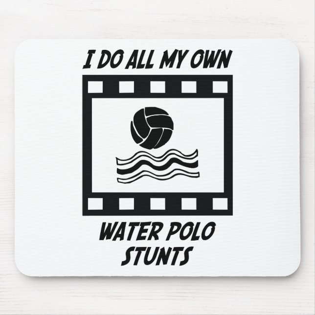 Mousepad Conluios do pólo aquático (Frente)