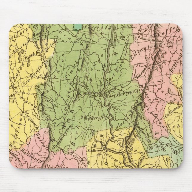 Mousepad Connecticut EUA (Frente)