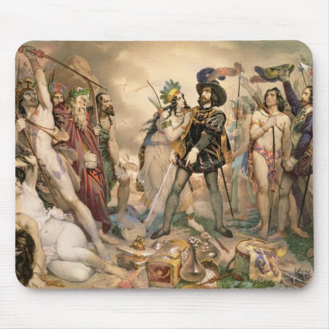 Mousepad Conquista de México (Frente)