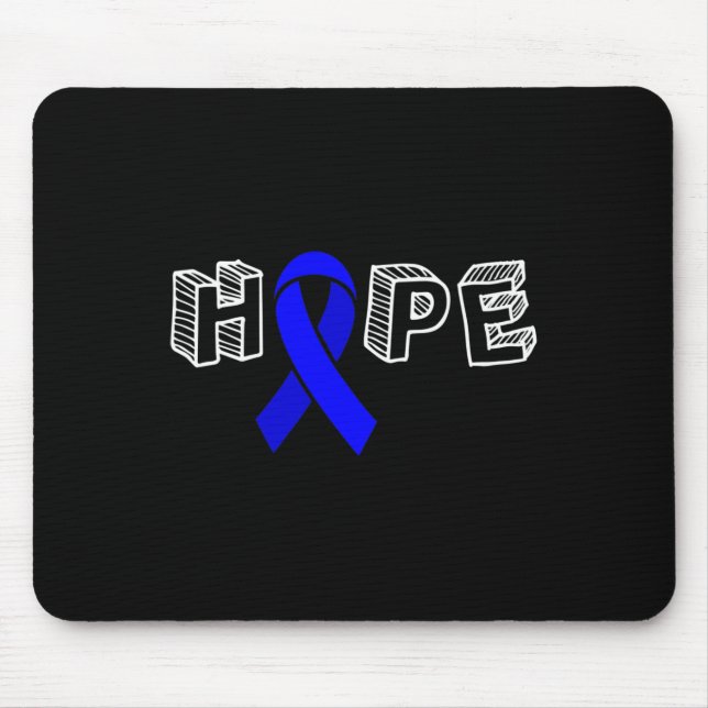 Mousepad Consciência da Alopecia Areata Esperança  (Frente)