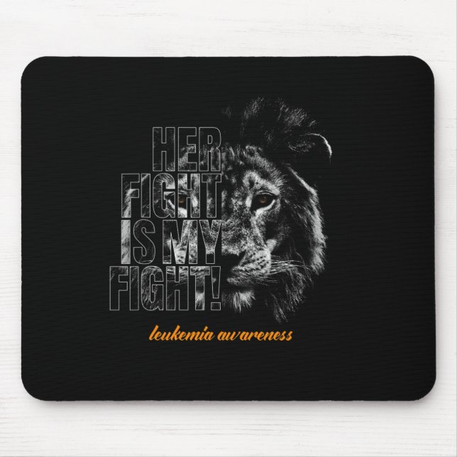 Mousepad Consciência da Leucemia (Frente)