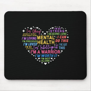 Mousepad Consciência da Saúde Coração