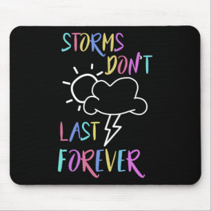 Mousepad Consciência da saúde Tempestades de aspas do Arco-