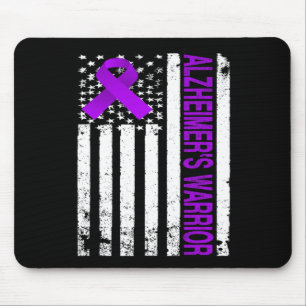Mousepad Consciência de Guerreiro - Usa Bandeira Fita Roxa