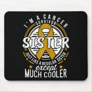 Mousepad Consciência do Cancer para a Irmã