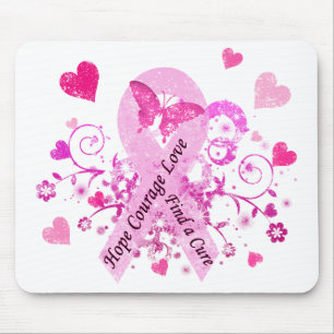 Mousepad Consciência do cancro da mama