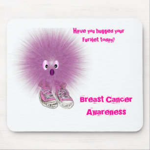 Mousepad Consciência do cancro da mama, Furblet