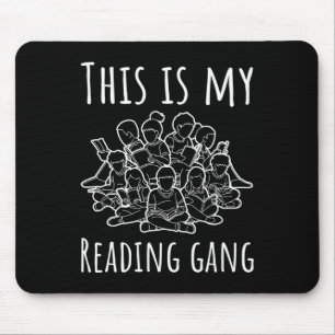 Mousepad Consciência - Esta É A Minha Gangue De Leitura Dis