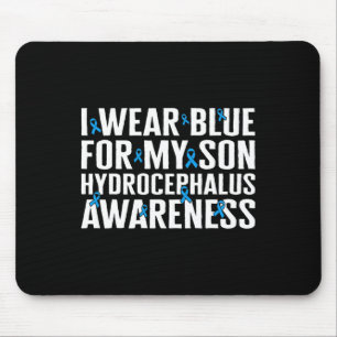 Mousepad Consciência Eu Visto Azul Para O Meu Filho Fita Eu