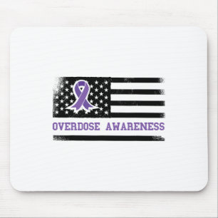 Mousepad Consciência sobre Overdose América EUA Consciência