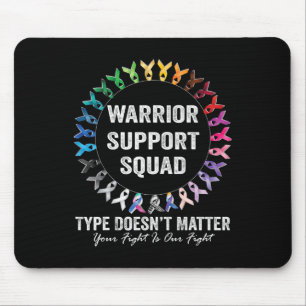 Mousepad Consciente Sobrevivente de Câncer Lutador Sua Luta