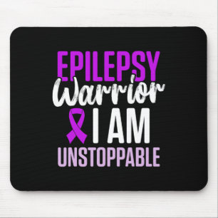 Mousepad Conscientização da Epilepsia Guerreiro Epilético S