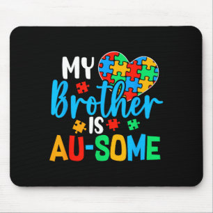 Mousepad Conscientização do Autismo Esquadrão de Apoio Meni
