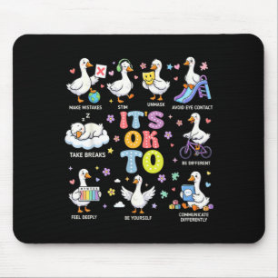 Mousepad Conscientização do Autismo Para Ser Diferente Sill