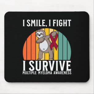 Mousepad Conscientização do Câncer de Sangue Infantil Mielo