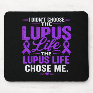 Mousepad Conscientização do Lúpus Não Escolhi A Vida com Lú