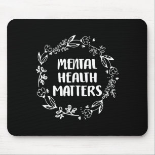 Mousepad Conscientização Prevenção da Saúde Mental Masculin