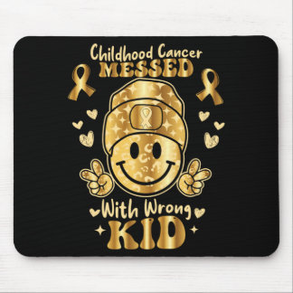 Mousepad Conscientização sobre Câncer Infantil Afetou a Cri