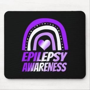 Mousepad Conscientização sobre Epilepsia Crianças Homens Mu