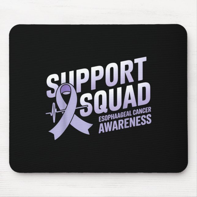 Mousepad Conscientização sobre o Câncer de Esôfago (Frente)