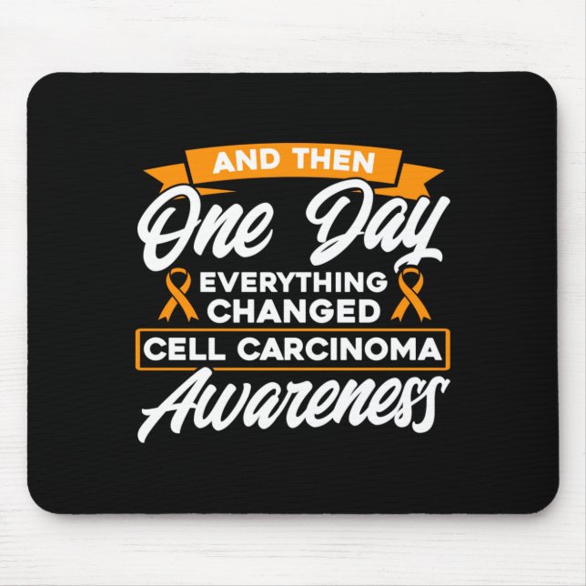 Mousepad Conscientização sobre o Carcinoma de Células de Tu (Frente)