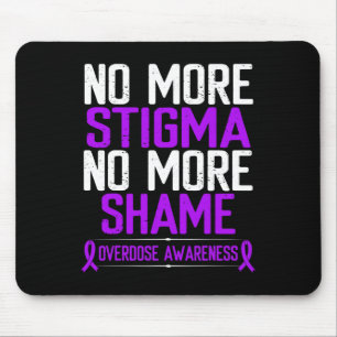 Mousepad Conscientização sobre Overdose Sem Mais Estigma Ve